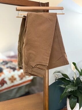 Toad and Co Stewart Canvas 32 Pant - Classic Brown Straight-Leg Pants